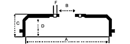 Campanas de freno- VOLKSWAGEN -Saveiro 1,6 8v