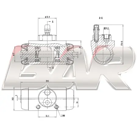 CILINDRO RUEDA Vw Amarok