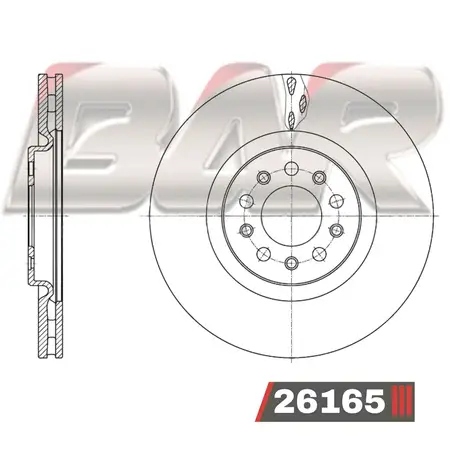 Discos de freno- ALFA -159