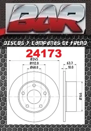 Discos de freno- AUDI -A6