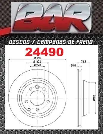 Discos de freno- AUDI -Q7