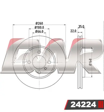 Discos de freno- BMW -300