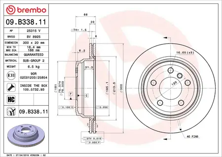 Discos de freno- BMW -318