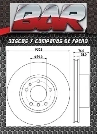 Discos de freno- BMW -500