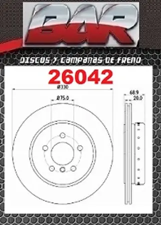 Discos de freno- BMW -518