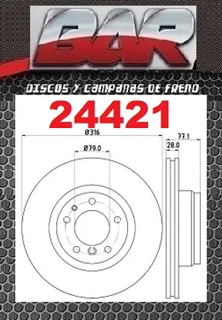 Discos de freno- BMW -700