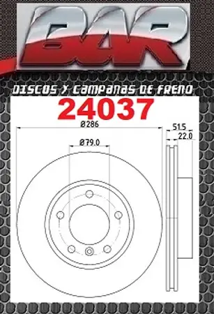 Discos de freno- BMW -Serie 3