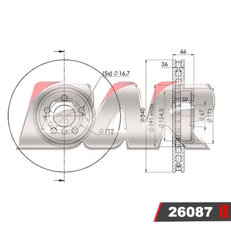 Discos de freno- BMW -Serie 3 330I