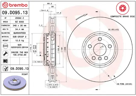 Discos de freno- BMW -Serie 3 330I