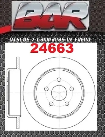 Discos de freno- CHRYSLER - DODGE -PT Cruiser Con Campana