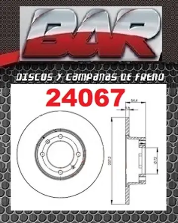 Discos de freno- FIAT -125