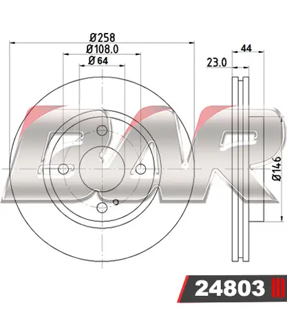 Discos de freno- FORD -New Fiesta