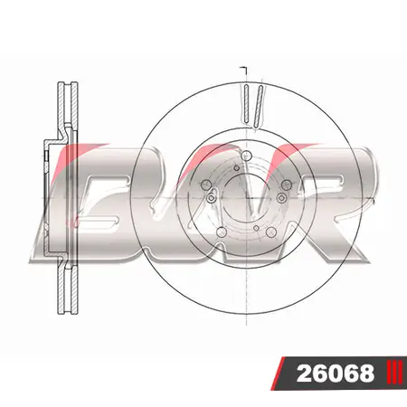 Discos de freno- HONDA -Pilot 3.5 VCMII