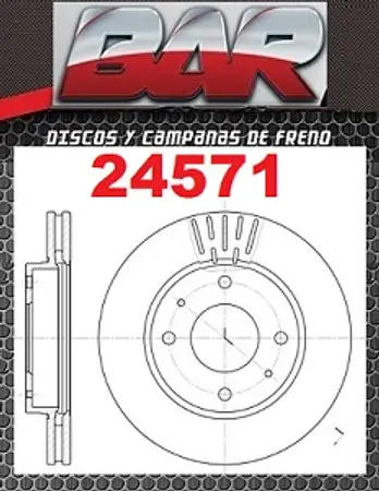 Discos de freno- HYUNDAI -Elantra 2.0L