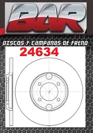 Discos de freno- JAGUAR -XJ 4.6L 6Cil / XJ12 5.3L V8