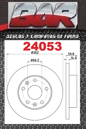 Discos de freno- LAND ROVER -Freelander 1.8i 16v. - 2.0 Tdi