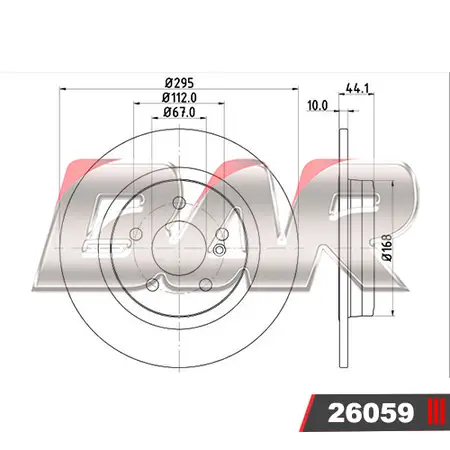 Discos de freno- MERCEDES BENZ -Cla Cla 200