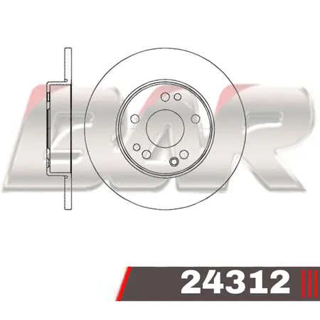 Discos de freno- MERCEDES BENZ -Serie 200 W124