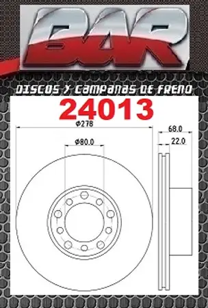 Discos de freno- MERCEDES BENZ -Serie 280 R107