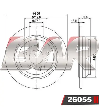 Discos de freno- MERCEDES BENZ -Vito