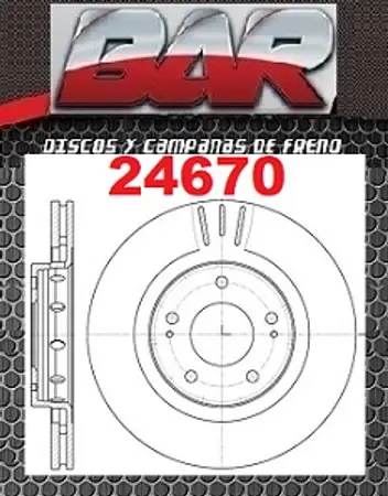 Discos de freno- MITSUBISHI -Galant