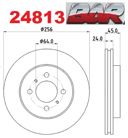 Discos de freno- MITSUBISHI -Lancer
