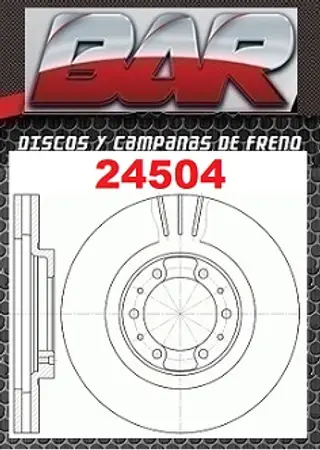 Discos de freno- MITSUBISHI -Montero 3.5i 24V