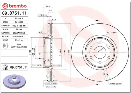 Discos de freno- NISSAN-DATSUN -FRONTIER
