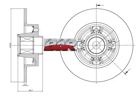 Discos de freno- NISSAN-DATSUN -Tiida 1.8 Con Maza SIN RULEMAN