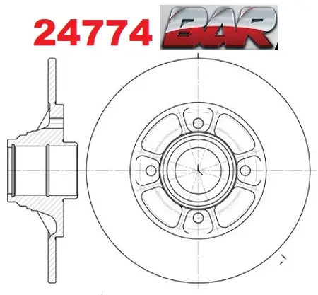 Discos de freno- RENAULT -Megane Con Maza
