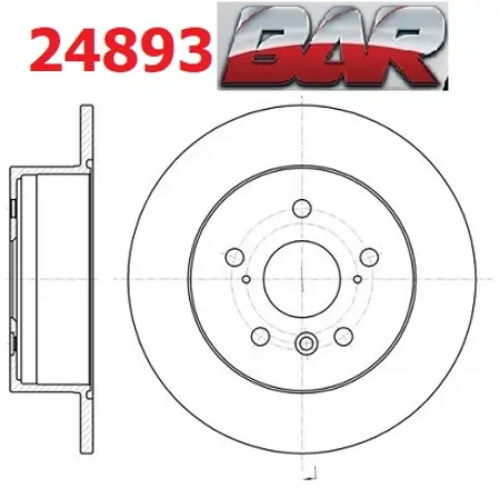 Discos de freno- TOYOTA -Camry