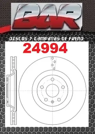 Discos de freno- VOLKSWAGEN -CC