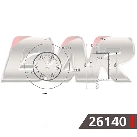 Discos de freno- VOLKSWAGEN -DELIVERY