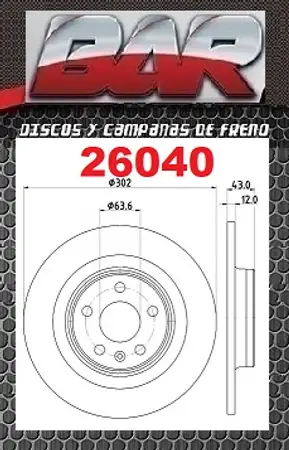 Discos de freno- VOLVO -S90