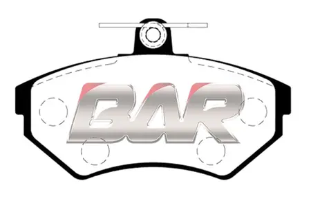 Juego de pastillas de freno- AUDI 81-90/ VOLKS. GOLF-PASSAT-VARIANT/SEAT 72/99