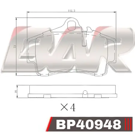 Juego de pastillas de freno- AUDI -A3 Sportback 1.4-1.6-1.8-2.0 Tfsi/Tdi 10/…