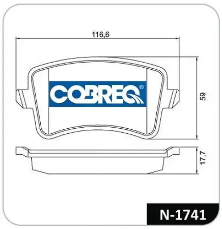 Juego de pastillas de freno- AUDI A4/AVANT /A4/A6 Q5 07>