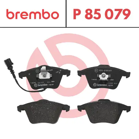 Juego de pastillas de freno- AUDI/VOLKSWAGEN A3 - PASSAT VI 2,0 FSI - 3,2 FSI - 2,0 TDI (1LK) - GOLF V