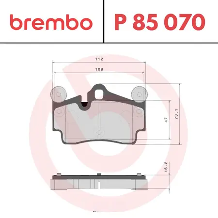 Juego de pastillas de freno- BMW -SERIE 1 114i 11- 116i