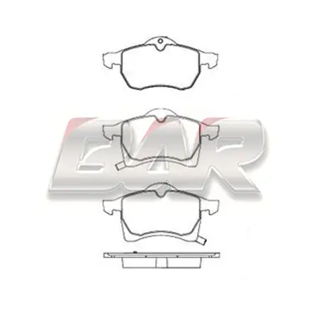 Juego de pastillas de freno- CHEVROLET -ASTRA 2.0 16V 03/…