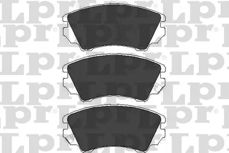 Juego de pastillas de freno- CHEVROLET -INSIGNIA 2,0 CTDI