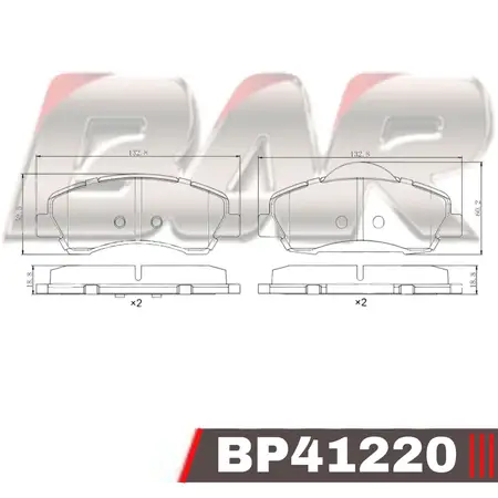 Juego de pastillas de freno- CITROEN C4 CACTUS 1.2 VTI 75 PURE TECH 14/...- C ELYSEE 1.6 HDI 92 -1.6 VTI 115 12/…- PEUGEOT 301 1.6 HDI - 1.6 12/…