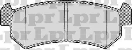 Juego de pastillas de freno- DAEWOO KALOS NUBIRA LACETTI REZZO