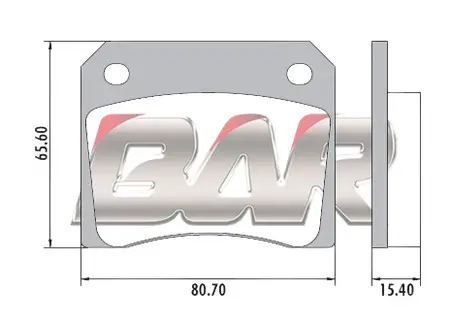 Juego de pastillas de freno- FIAT 125/ PEUGEOT 404-504/JAGUAR E-TYPE- XJ6 66/85