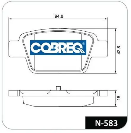 Juego de pastillas de freno- FIAT Stilo(todos) 01/ - Multipla 02/ ALFA ROMEO Mito