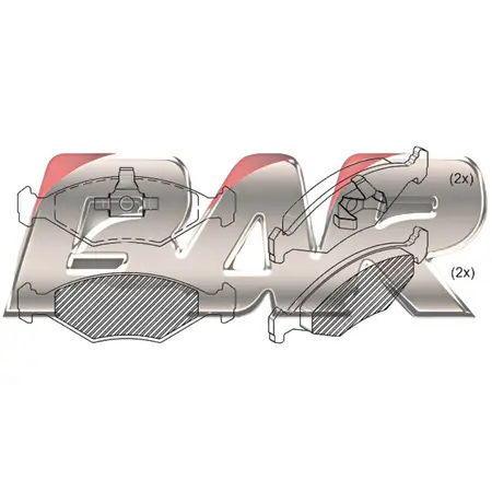 Juego de pastillas de freno- FIAT -UNO 1.0 ECONOMY 09/...