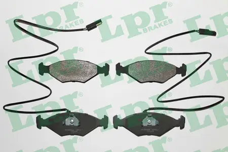 Juego de pastillas de freno- FIAT UNO-REGATTA BRASILERO (C/SENS.BIPOLAR) 90/94