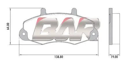 Juego de pastillas de freno- FORD TRANSIT 80-100 ROD.14 91/96