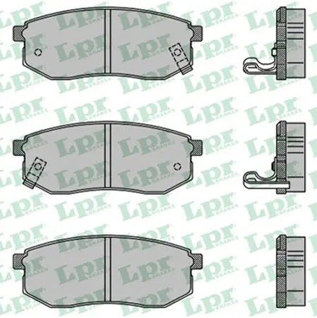 Juego de pastillas de freno- HYUNDAI GALLOPER - KIA JOICE