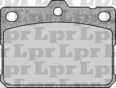 Juego de pastillas de freno- HYUNDAI PONY/MITSUBISHI CELESTE/TOYOTA 79/83